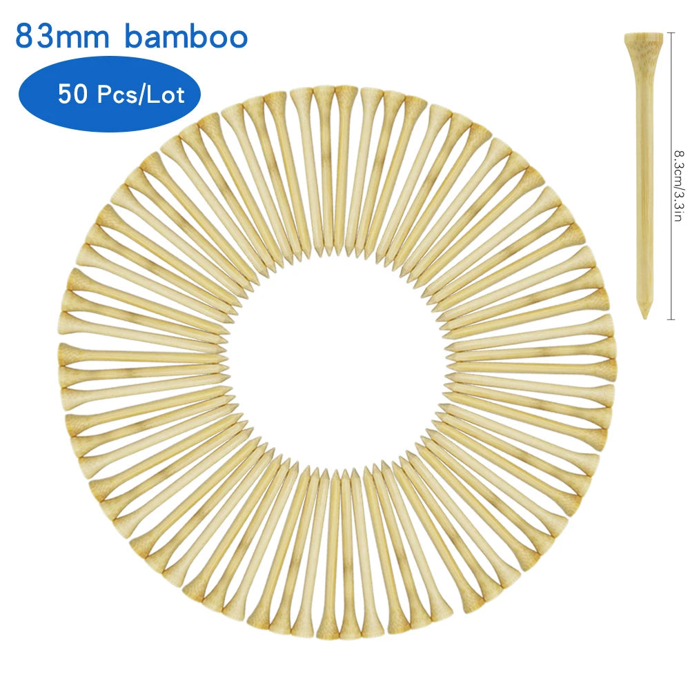 Bamboo Golf Tees: 1,000 pack